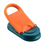 2 in 1 만두 메이커 주방 만들기 도구 가정용 아티팩트 프레스 스킨 반죽 주황색 WHITE : 주니안스토어1012