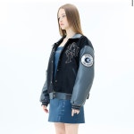 러브이즈트루 우먼스 바시티 자켓 : 구공웨이브