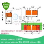 231-532 001-000 각도 소켓 5.08mm 간격 2-24 위치 10 개 : 진하유통05