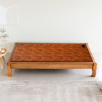 흙침대 백만장자 201PS 소파 평상형 황토숯볼 흙침대카우치 온열 온돌 3인용 : 현대의료기.