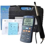 HKNDT TES-1340 핫와이어 풍속계 공기 유량계 TES1340 : 미쿡배송몰