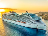 유럽 서지중해 크루즈 패키지 7박9일 효도여행 MSC 월드유로파 오션뷰 발코니 올인클루시브 : 비오비투어