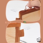 Capybara 메쉬 연필 가방 펜 케이스 만화 디자인 간단한 투명 보관 파우치 문구류 F7777 : MOA샵