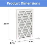 WEN 3410/POWERTEC AF4000/ Shop Fox W1830/ Grizzly G0738 공기 여과 시스템과 호환되는 5 마이크론 외부 공기 필터 교체. Part 902... 