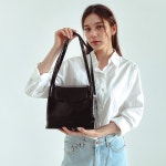 [데일리백/가벼운숄더백/베스트] [르네오로] 피니 토트 숄더백 (11색상) 소프트블랙 : 르네오로