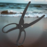 갈치 집게 다기능 물고기 가위 그립 전갱어 잡어 생선 볼락 그립 : alonely man