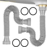 x7xd 확장 가능한 이중 싱크 배수 파이프 세트 부식 저항으로 유연한 : 에스디코퍼레이션