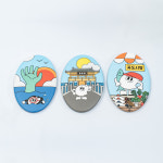 파도씨 병따개 마그넷 포항여행 기념품 죽도시장 호미곶 상생의손 영일대 굿즈 : 파도씨 세탁소