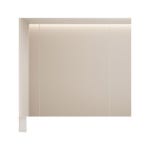 LED욕실장 LED 화장실 조명 마운트 수건장 높이조절 색 40cm 선반장 수건 제이드그레이 40CM원호 일반거울장 : 신흥유통상사2001