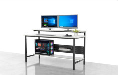 썬라이프 F1 낮은 선반형 컴퓨터책상 1인용 2인용 pc방 게이밍 900 : 썬라이프