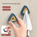 수건 보관대 플러그 강력 벽걸이 무타공 욕실  주방 : 에스디코퍼레이션