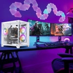 게이밍 PC 데스크톱 컴퓨터, 인텔 코어 i7 데스크톱, 3.4GHz, RTX2060 6GB 그래픽 카드 및 6GB GDDR6 비디오 메모리, 16GB RAM, 1TB SSD... 