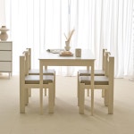 [모던하우스 인천점] 가구 비비드 4인 세라믹테이블 1200 WH DL25SET029 : 뉴코아인천 모던하우스