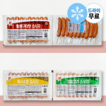 [지케이푸드] 사조오양 숯불구이맛 소시지 1kg 꼬치 바베큐 (14개단위 포장) : 지케이푸드