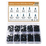 300500pcs M2-M3 노트북 나사 키트 PC 노트북 교체 용 소형 전자 수리 나사 : 골든104