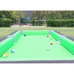 PVC 매트, 공기 송풍기, 파티용 볼 16개, 이벤트용 대형 풍선 축구장 테이블 당구장 피치 당구 경기 : 셀렉트온인