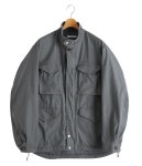 nonnative  논네이티브 25AW TROOPER JACKET COTTON BACKSATIN PIGMENT DYE WITH WINDSTOPPER NN-J4714 : 피클오사카