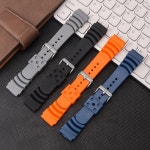 황새치용 실리콘 시계 MTP 106 VD01 스틸 하트 107 MDV 밴드 스트랩 고무 : 나나쓰야