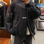 [세금포함] 프라다 아울렛 남성 Re-Nylon 리나일론 오버핏 항곰점퍼 Blu 블루 SGC674 : 마이 리틀유럽