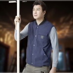 K2 21VE-F103 네이비 다수납 경량 베스트 스냅단추 라이프조끼 현장근무 아웃도어 : 와따유니폼