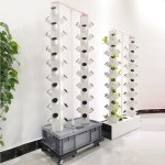 식물재배기 성장 식물키우기 수직농장 수경재배 화이트 실내 온실재배기 키우기 상추키우기 외줄기둥 : 파셀몰3