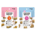 강아지 더독 오븐애 한입 닭가슴살 저칼로리 고단백 저지방 애견 간식 2종 세트, 80g, 2개 : 멍냥이동산