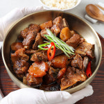 한돈 1+등급 찜용 돼지갈비 갈비찜 500g : 더 테이블