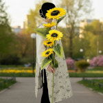 대형해바라기조화 120cm 개업선물 집들이선물 : 태봉리꽃가게