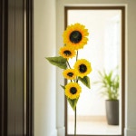 대형해바라기조화 120cm 개업선물 집들이선물 : 태봉리꽃가게