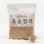 외국산 볶음참깨 1kg 파우치포장 더바른상회 : 농업회사법인주식회사더바른