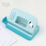 MJ0 포차코 2공 펀치 타공기 종이펀칭기 타공펀치 원형펀칭기 : 밍글징글