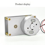 4142-300 소형 브러시 DC 모터 느린 기어 감속 속도 조절 지원 : 성유유통669