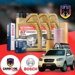 싼타페CM(09~12) 2.2(R엔진) 디젤 카보 GT 프리미엄 0W30 C2/SP 엔진오일필터세트 7L iter : 대도파츠