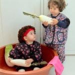 2온스김장룩 추억여행 키즈코스튬 어린이집행사 백일슈트 꽃무늬 돌아기상하세트 겨울 조카선물 : 데이굿박스