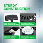 블루스타즈 14 165 07-S 반동 스타터 풀 스타트 - 콜러 XT149... XT675 XT800 XT-6 XT-7 잔디 깎는 기계 교체 14-165-01 14 : 픽글로우즈