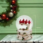 커트 아들러 J3261 100mm 윈드업 뮤지컬 카디널스 홀리 트리 브랜치 워터 글로브 공연 : 가보자상점