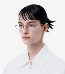 프로젝트프로덕트 안경 ND18 CWG 화이트골드 티타늄 오벌 안경테 여자 패션 긱시크 : 오마이선글라스 코리아