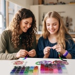 줄리마이 폰 비즈 11500개 팔찌/헤어 악세사리 27색상 : 레몬코콩