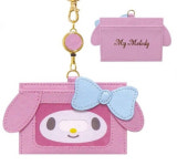 G1533 산리오 카드지갑 목걸이 슬리브 선물 귀여운 캐릭터 폼폼푸린 헬로키티 : 쿠마네상점