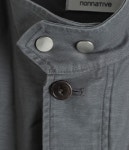 nonnative  논네이티브 25AW TROOPER JACKET COTTON BACKSATIN PIGMENT DYE WITH WINDSTOPPER NN-J4714 : 피클오사카