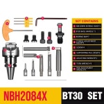 BT40-H2084X CNC 선반 보링 도구 세트 8-320MM 정밀  BT40 밀링 머신 드릴 척 바 2025 : 구매유통668