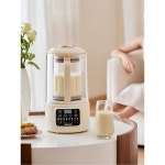 1500ml 두유만들기 이유식 도구 20엽 아이보리 아이보리 원형 20엽 스틸 나이프 넘침 방지 바닥 1 토란 퍼플 20엽강도 1 1L 용량 : 차별화마루