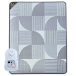 한일의료기 전자파없는 거실용 침대용 난방 온수매트 유니크그레이, 중형 : 웰빙한일의료기