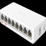 플러그 앤 플레이 NVR 카메라 네트워크 스위치 CCTV 미니 데스크탑 이더넷 8 포트 100Mbps 데이터 : 로아산업