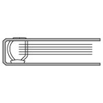 Lihit Lab F754 D-링 파일, B4E, 블루 바이올렛 A4 : 글로벌초이스s