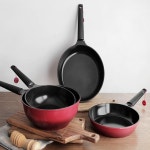 탕 음식점 세라믹 가성비 식당 고급스러운 찜 코팅 인덕션 부엌 볶음 인테리어 주방 요리 감성 프라이팬궁중팬 : 백조 마켓