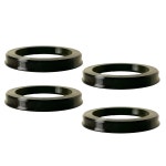 브라 빌드 허브 센트릭 링, 57.1mm ID ~ 66.56mm OD, 폭스바겐용 플라스틱, 아우디 팩 4개, 66.56-57.1 ID: 57.1 - 66.56 :OD... 