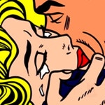 사헌 페인팅 팝아트 키스 25X25 색칠하기 그림따라그리기 : 사헌스토어