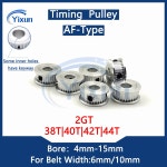 2GT G2M 38 40 42 44 타이밍 풀리 보어 4/5/6/6 35/7/8/10/12/12 7/14/15mm 맞는 벨트 폭 6/10mm GT2 동기 : 진짜핫딜상점