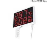 벽걸이 형 AS108 온도 및 습도 로거 송신기 고정밀 산업용 약국 GSP 콜드 체인 실험실 USB : 골든105